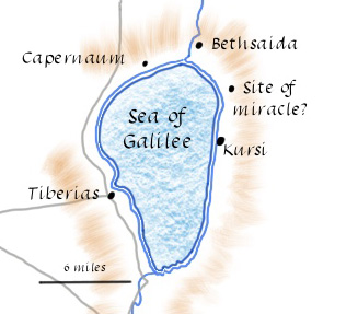 Map of Galilee